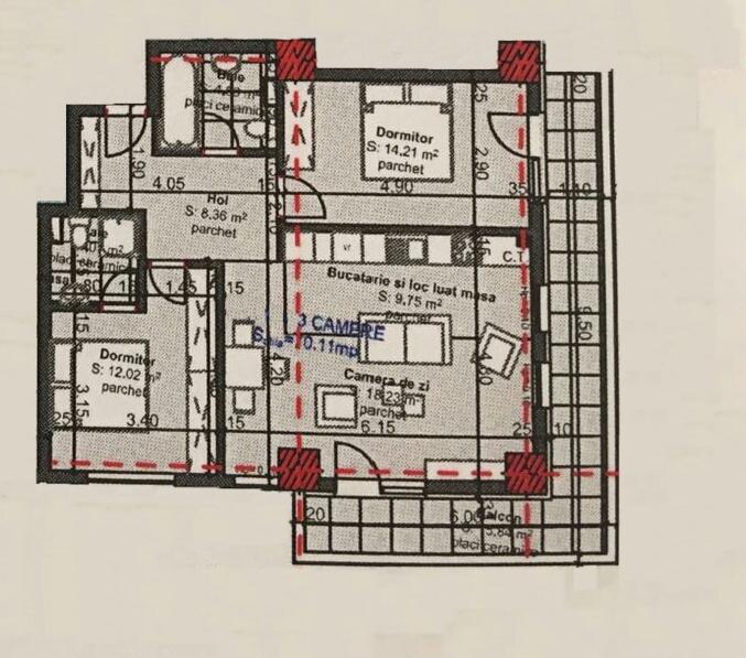 Apartament de vânzare 3 camere Marasti - 30207AV | BLITZ Cluj-Napoca | Poza1