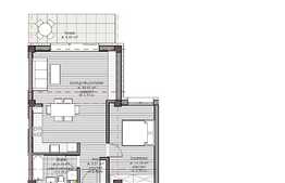 2 camere, 52.50 mp, semifinisat, terasa, zona strazii Calea Borhanci
