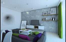 3 camere, 76.50 mp, semifinisat, terasa, zona strazii Calea Borhanci