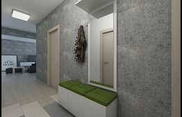 3 camere, 76.50 mp, semifinisat, terasa, zona strazii Calea Borhanci