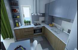 3 camere, 76.50 mp, semifinisat, terasa, zona strazii Calea Borhanci