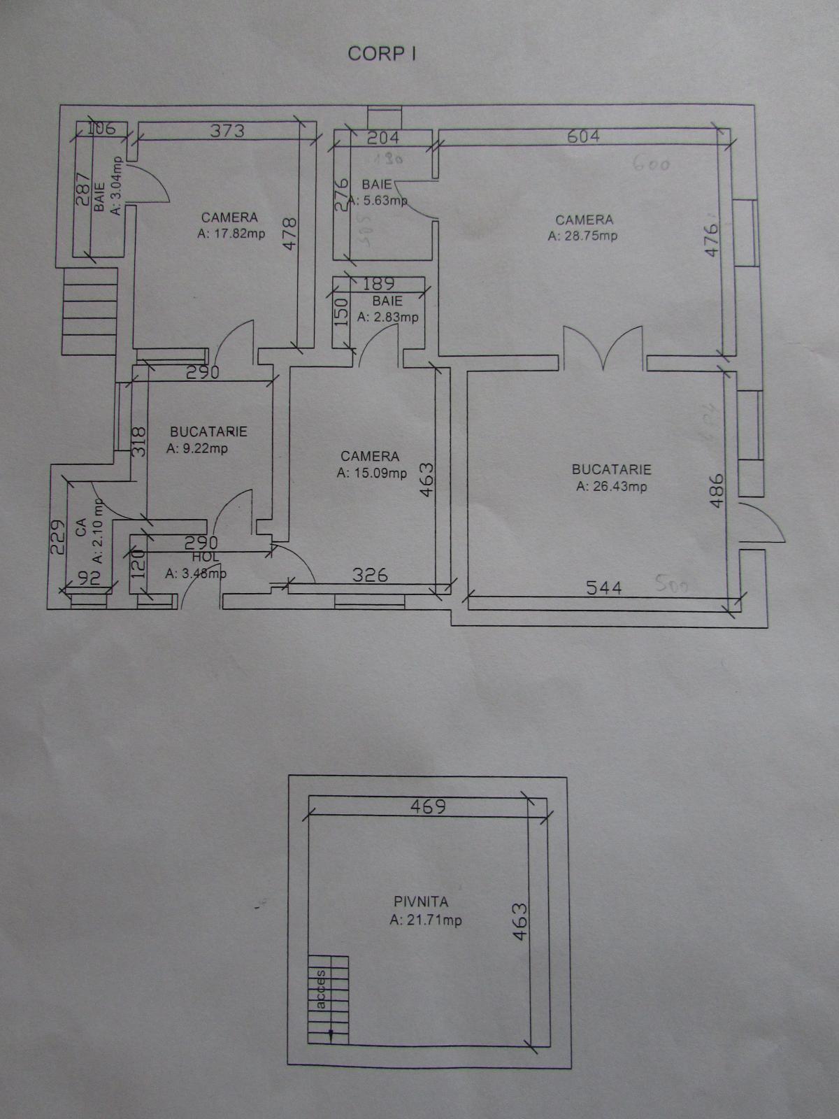 Casa de vânzare 2 camere Central - 30303CV | BLITZ Cluj-Napoca | Poza1