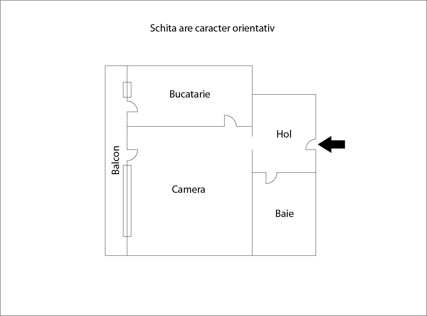Garsonieră de vânzare Floreşti - 30308AV | BLITZ Cluj-Napoca | Poza1