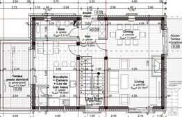Casa finisata exterior, 231 mp util, 854 teren, panorama 360 grade!