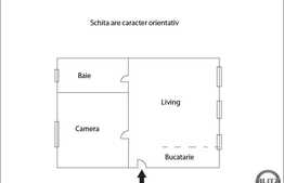 De vanzare apartament cu 2 camere, 54 mp utili in zona POLUS!