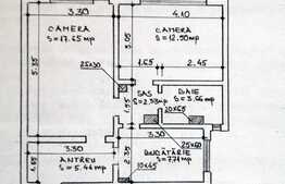 Apartament 2 camere de vanzare, 50 mp utili, zona Iulius Mall!