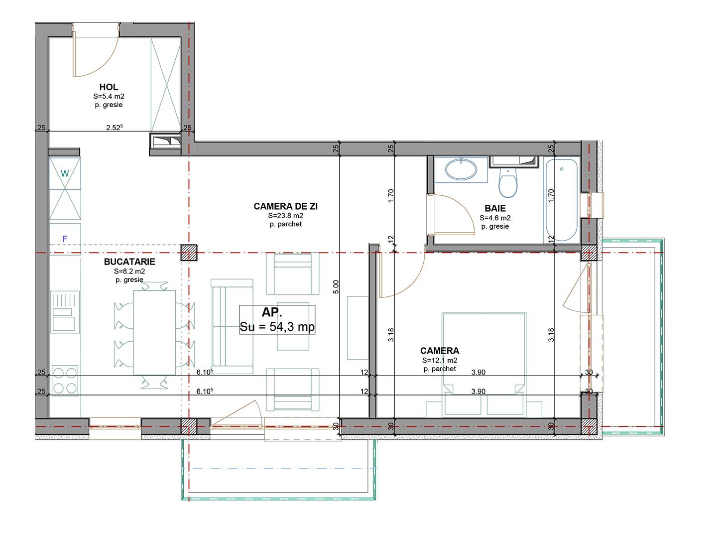 Apartament de vânzare 2 camere Dambul Rotund - 30682AV | BLITZ Cluj-Napoca | Poza1