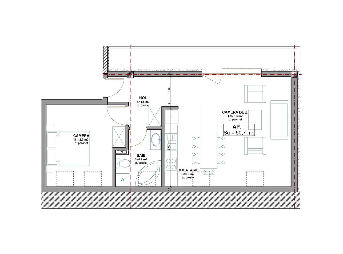 Apartament de vânzare 2 camere Dambul Rotund - 30685AV | BLITZ Cluj-Napoca | Poza1