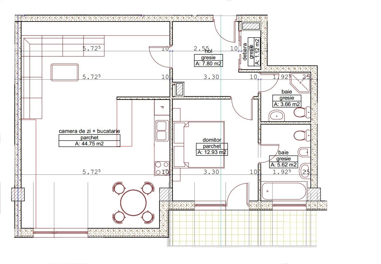 Apartament de vânzare 2 camere Grigorescu - 30728AV | BLITZ Cluj-Napoca | Poza1
