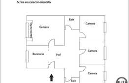 Vanzare apartament 4 camere, cu garaj si boxa la subsol, zona strazii Mehedinti