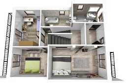 De vanzare duplex, 130 mp, teren 250, front 20 ml, finalizat, asfalt, utilitati!