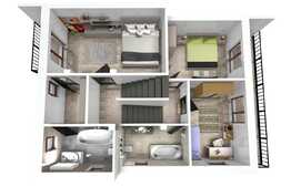 De vanzare duplex, 130 mp, teren 250, front 20 ml, finalizat, asfalt, utilitati!