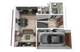 De vanzare duplex, 130 mp, teren 250, front 20 ml, finalizat, asfalt, utilitati!