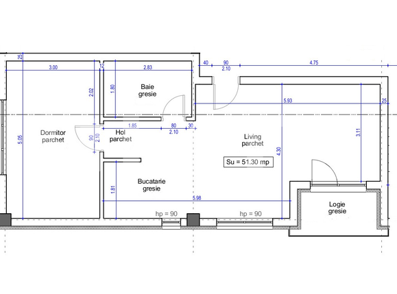 Apartament de vânzare 2 camere Floreşti - 30989AV | BLITZ Cluj-Napoca | Poza1