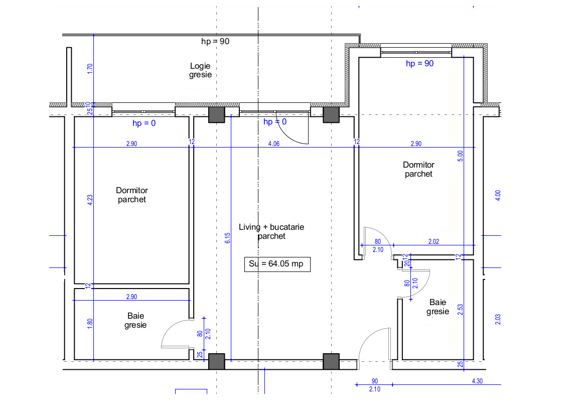 Apartament de vânzare 3 camere Floreşti - 30990AV | BLITZ Cluj-Napoca | Poza1