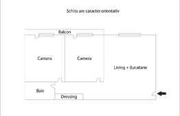 Apartament 3 camere, 66 mp, etaj intermediar, zona Spitalului de Recuperare