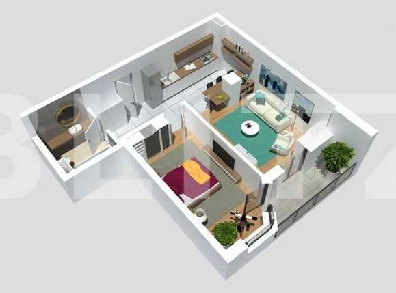 Apartament de vânzare 2 camere Bună Ziua - 31073AV | BLITZ Cluj-Napoca | Poza1