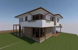 Vanzare casa individuala, 138 mp utili, 500 mp teren, semifinisata, zona linistita!