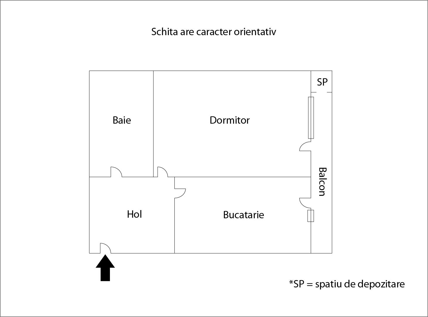 Garsonieră de vânzare Floreşti - 31089AV | BLITZ Cluj-Napoca | Poza1