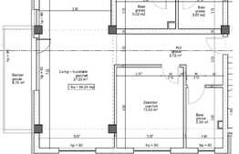 Apartament cu 2 camere, 55 mp, semifinisat! Zona Donath!