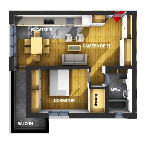 Apartament de vânzare 2 camere Floreşti - 31234AV | BLITZ Cluj-Napoca | Poza1