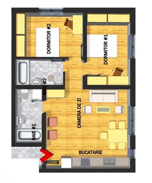 Apartament de vânzare 3 camere Floreşti - 31237AV | BLITZ Cluj-Napoca | Poza1