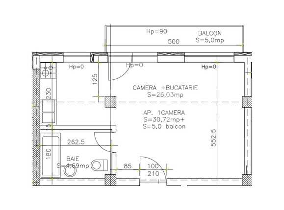 Garsonieră de vânzare Europa - 31373AV | BLITZ Cluj-Napoca | Poza1