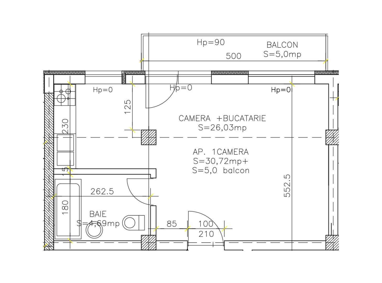 Garsonieră de vânzare Europa - 31373AV | BLITZ Cluj-Napoca | Poza1