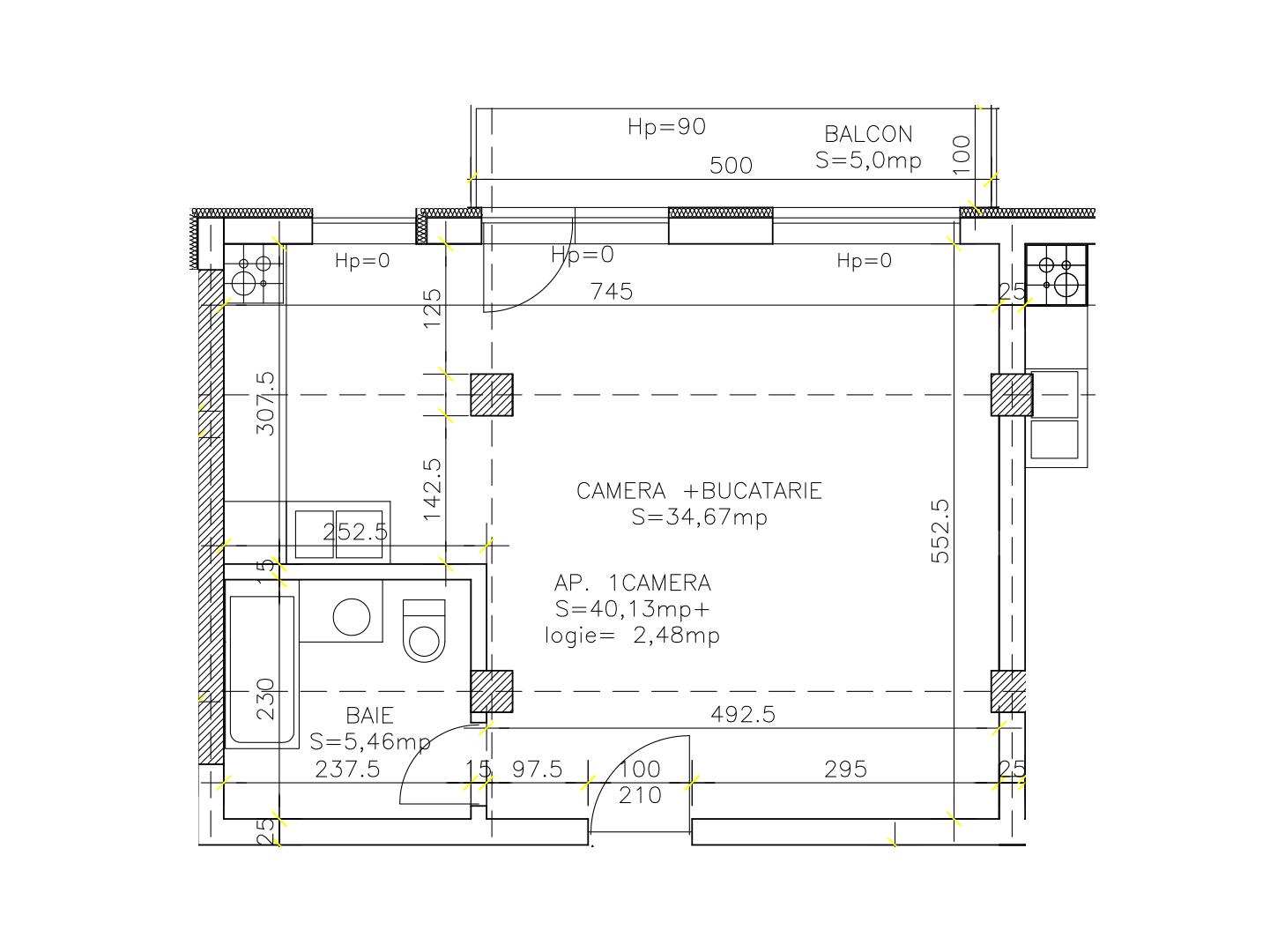 Garsonieră de vânzare Europa - 31376AV | BLITZ Cluj-Napoca | Poza1