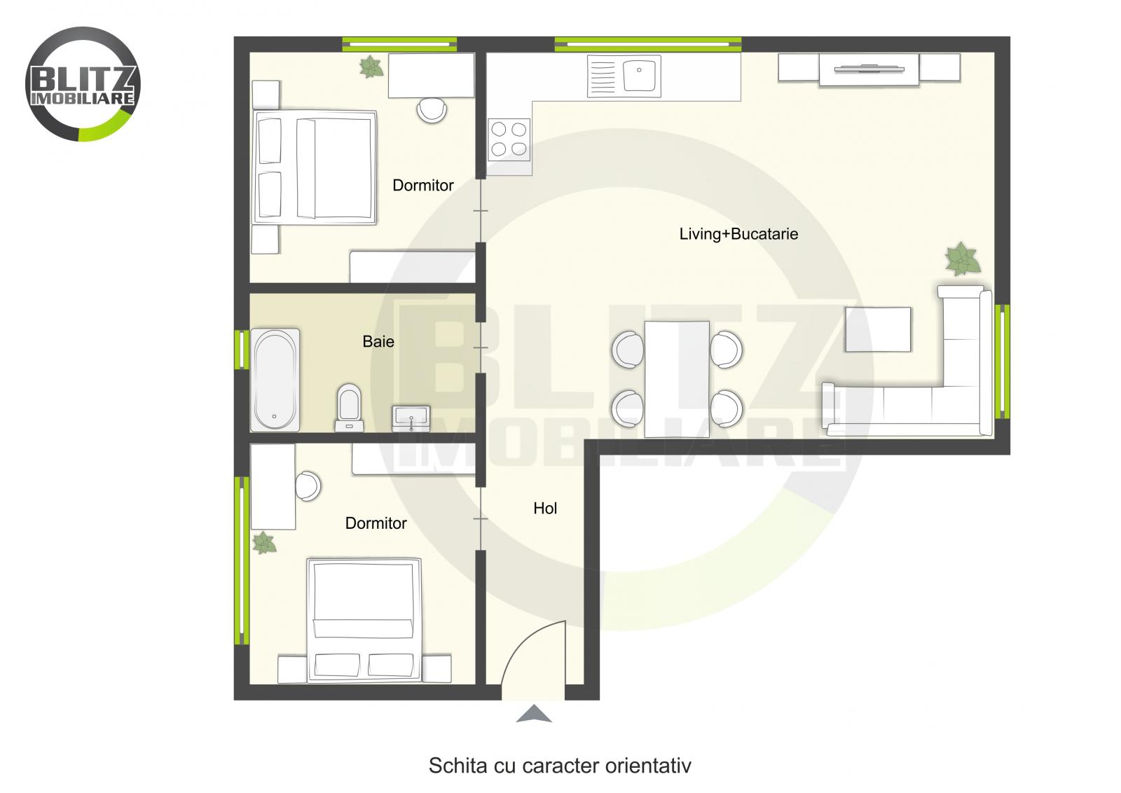 Apartament de vânzare 3 camere Grigorescu - 31387AV | BLITZ Cluj-Napoca | Poza1