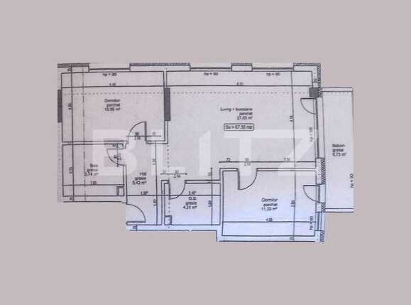 Apartament de vânzare 3 camere Grigorescu - 31447AV | BLITZ Cluj-Napoca | Poza1