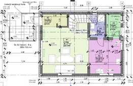 Casa moderna, 98 mp, teren 300 mp, zona linistita