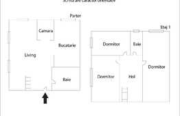 Duplex 105 mp, teren 240, front 15 ml, zona Ira