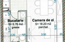 Apartament 1 camera, 37 mp, semifinisat, zona Iulius Mall,Park Lake ! Finalizare August 2019!