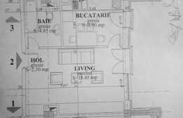 Garsoniera, 35 mp, balcon, zona FSEGA