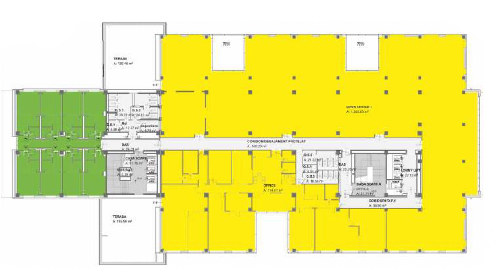 Spațiu birouri de închiriat Zorilor - 31806SIB | BLITZ Cluj-Napoca | Poza1