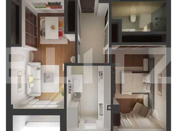 Apartament de vânzare 2 camere Intre Lacuri - 32009AV | BLITZ Cluj-Napoca | Poza2