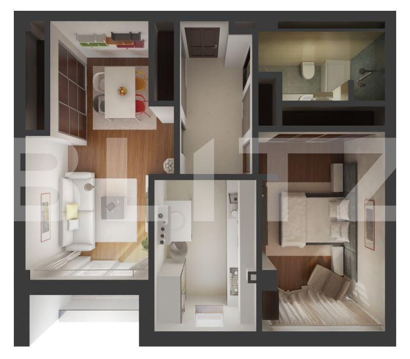 Apartament de vânzare 2 camere Intre Lacuri - 32009AV | BLITZ Cluj-Napoca | Poza2