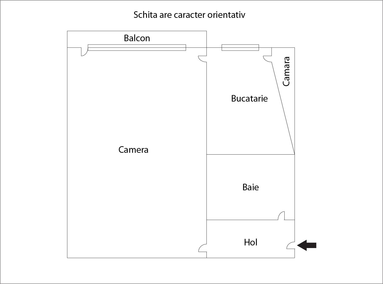 Garsonieră de vânzare Grigorescu - 32034AV | BLITZ Cluj-Napoca | Poza1