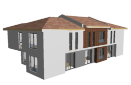 Triplex de vanzare 87 mp, teren 40 mp, zona linistita de case