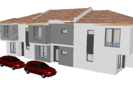 Triplex de vanzare 87 mp, teren 40 mp, zona linistita de case