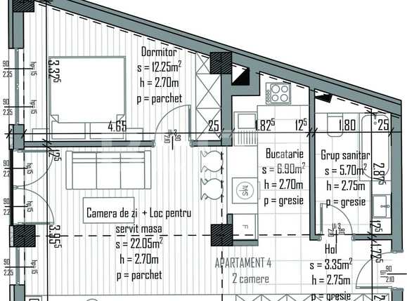 Apartament de vânzare 2 camere Semicentral - 32117AV | BLITZ Cluj-Napoca | Poza1