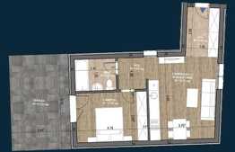 2 camere, 44.03, semifinisat, zona strazii Constanta! Finalizare Octombrie 2019!