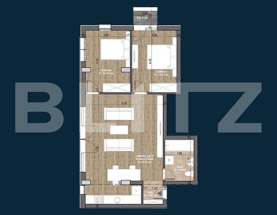 Apartament de vânzare 3 camere Central - 32122AV | BLITZ Cluj-Napoca | Poza5