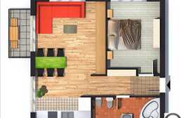 Apartament 2 camere, 51 mp utili, zona Edgar Quinet