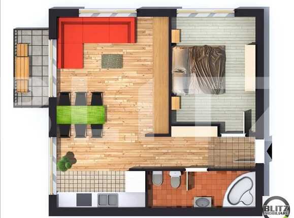 Apartament de vânzare 2 camere Manastur - 3216AV | BLITZ Cluj-Napoca | Poza4