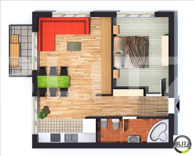 Apartament de vânzare 2 camere Manastur - 3216AV | BLITZ Cluj-Napoca | Poza4