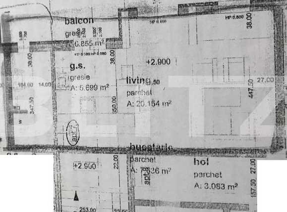 Garsonieră de vânzare Grigorescu - 32227AV | BLITZ Cluj-Napoca | Poza1