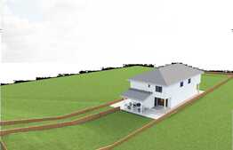 Duplex de vanzare 120 mp, teren 450 mp, front 15 ml, zona linistita