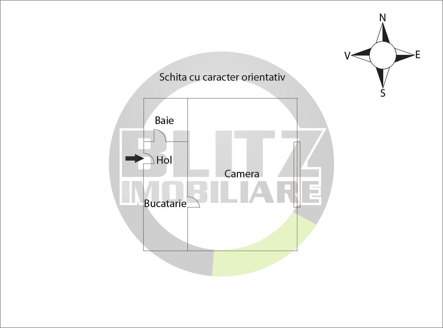 Garsonieră de vânzare Marasti - 32295AV | BLITZ Cluj-Napoca | Poza1